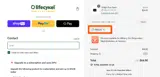 PRELUV coupon verification screenshot