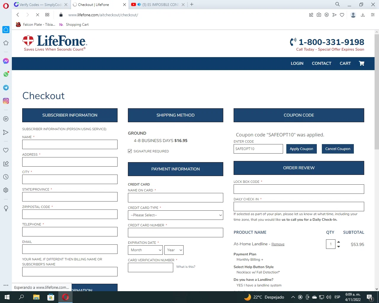 where to use Lipo-Flavonoid promo code box