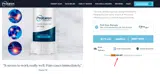 RELIEF coupon verification screenshot