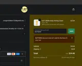 BUTTER10 coupon verification screenshot
