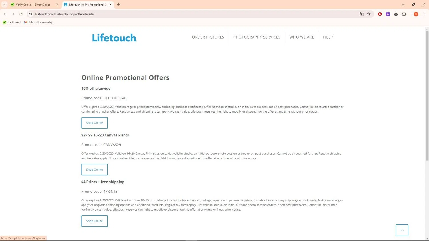 Lifetouch Coupon Codes 5 Off September 2024