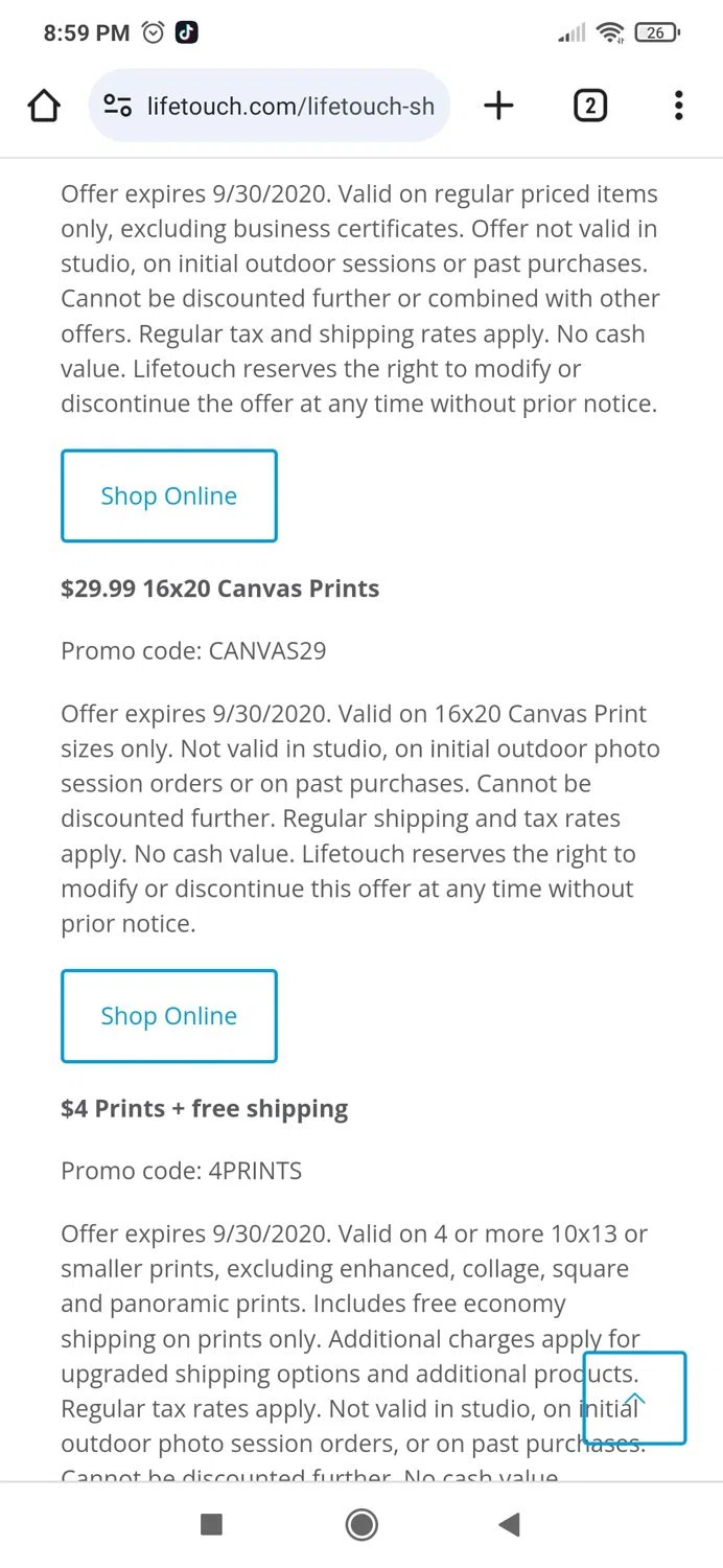 Lifetouch Photo Coupon Code 2024 Nanny Vanessa