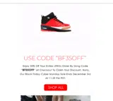 bf35off coupon verification screenshot