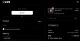 LIFXERIK10 coupon verification screenshot