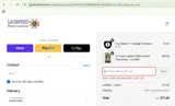 Lighted Water Lanterns coupon verification screenshot