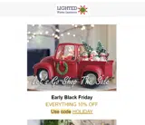 Lighted Water Lanterns coupon verification screenshot