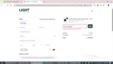 LIGHT Helmets coupon verification screenshot