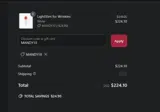 MANDY10 coupon verification screenshot