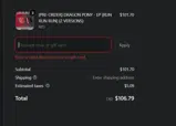 NDLESS coupon verification screenshot