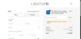 LightUpK coupon verification screenshot