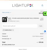 SHAWOLZENL7 coupon verification screenshot
