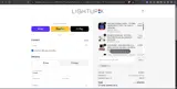 LightUpK coupon verification screenshot