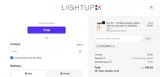 LightUpK coupon verification screenshot