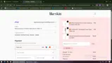 LIKESKIN coupon verification screenshot