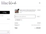 Lilac Blonde coupon verification screenshot