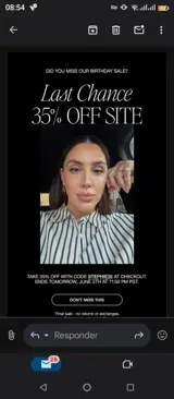 Stephie35 coupon verification screenshot