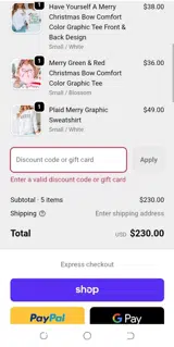 BOOJEE coupon verification screenshot