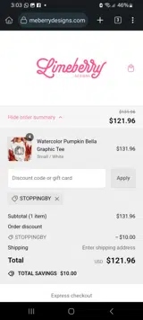 STOPPINGBY coupon verification screenshot
