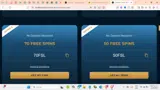 50FSL coupon verification screenshot