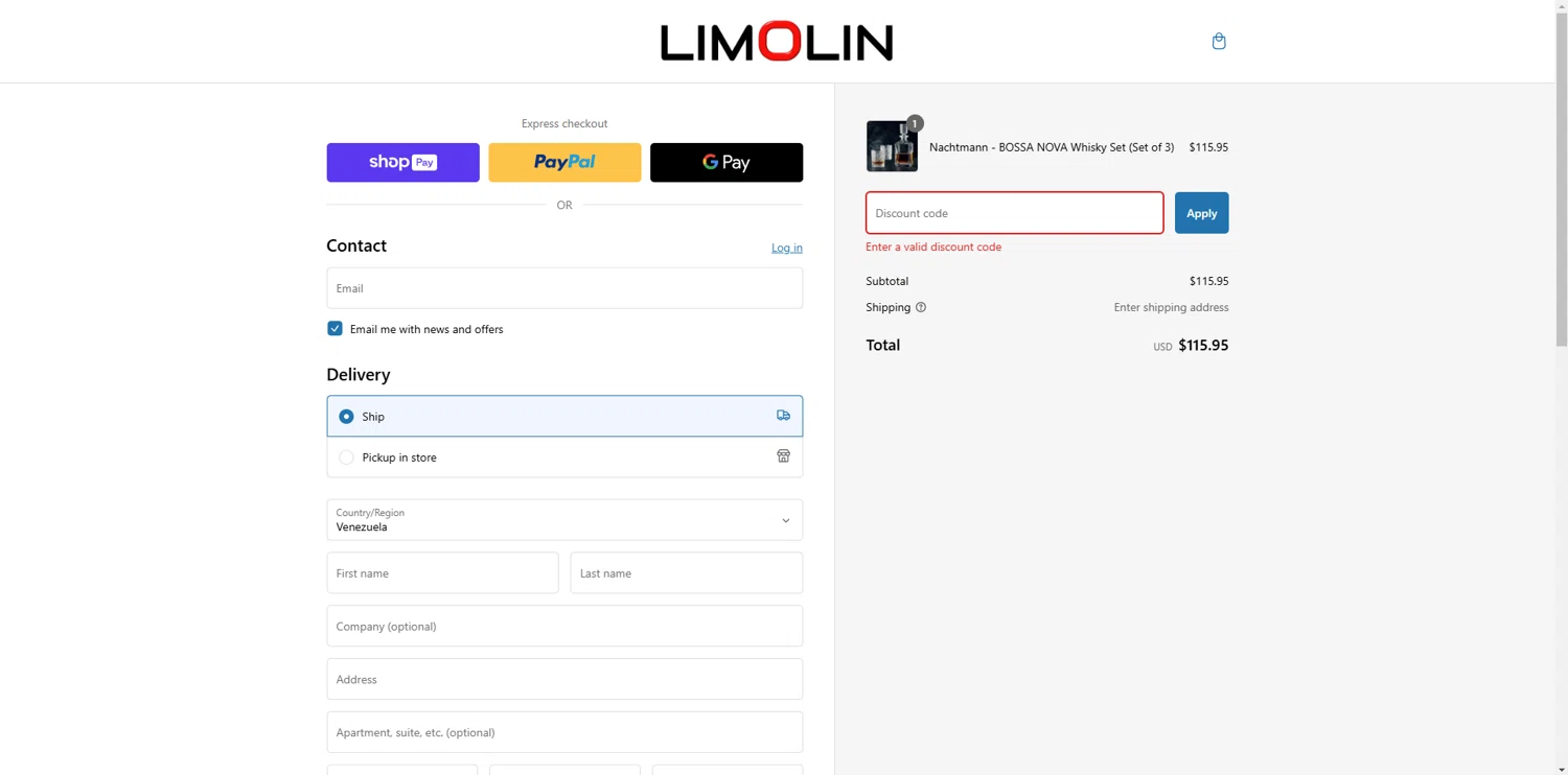Limolin promo code screenshot showing code FEB25 applied at Limolin checkout page. Uploaded by SimplyCodes community member Underaiki on Feb 24, 2025
