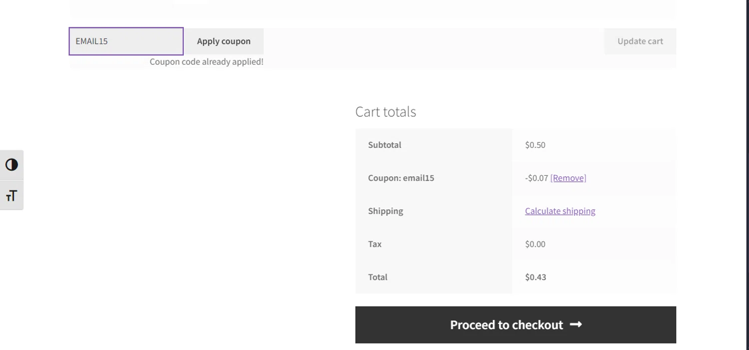Linen Lovers checkout page showing Linen Lovers discount code box | Screenshot taken by SimplyCodes community member on Nov 20, 2024
