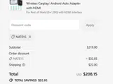 Linkifun Store coupon verification screenshot