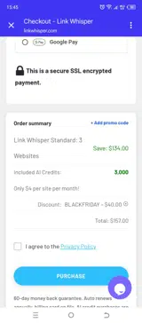BLACKFRIDAY coupon verification screenshot