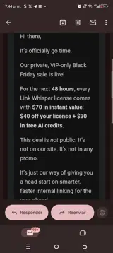 VIPSALE coupon verification screenshot