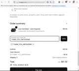 THANK_YOU_INSTAGRAM coupon verification screenshot