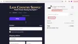 WELCOME10 coupon verification screenshot