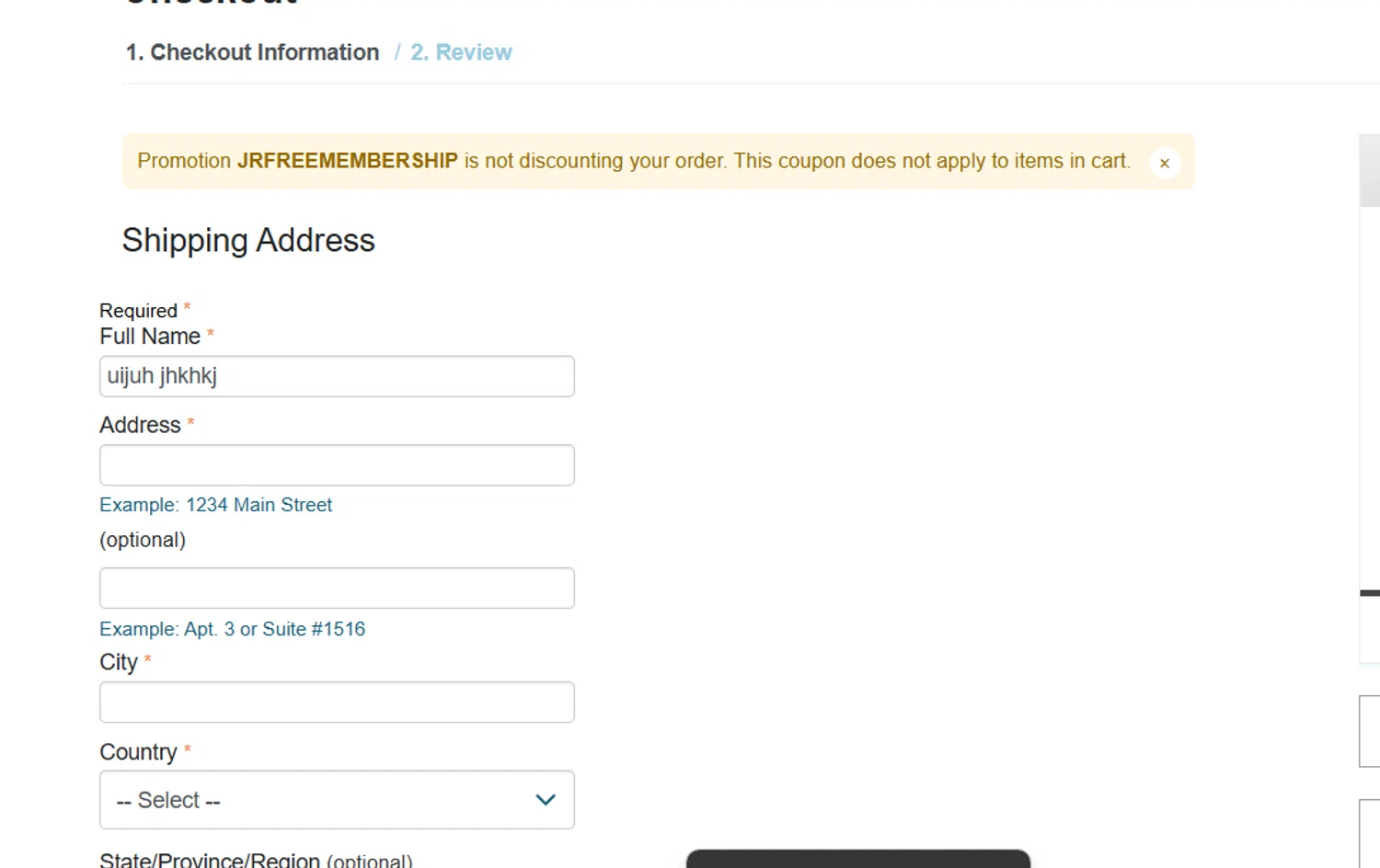 Lionel Racing promo code screenshot showing code JRFREEMEMBERSHIP applied at Lionel Racing checkout page. Uploaded by SimplyCodes community member Ferrari on Dec 15, 2025