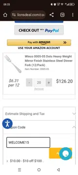 LionsDeal coupon verification screenshot