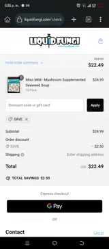 Save coupon verification screenshot