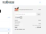 LIQUID10 coupon verification screenshot
