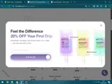 NEWME coupon verification screenshot