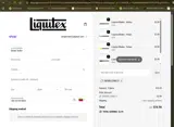 Liquitex coupon verification screenshot