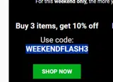 Liquitex coupon verification screenshot