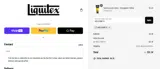 Liquitex coupon verification screenshot