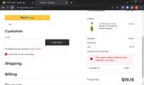 HOLIDAY10 coupon verification screenshot