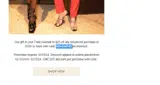 HOLIDAY25 coupon verification screenshot