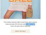 SUMMERTIME coupon verification screenshot