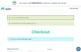 FREEOPEN25 coupon verification screenshot