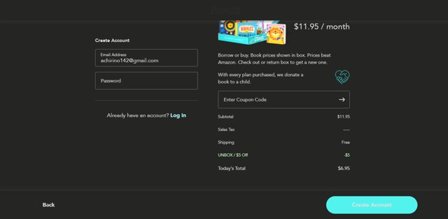 Literati checkout page showing Literati coupon code box | Screenshot taken by SimplyCodes community member on Mar 23, 2025