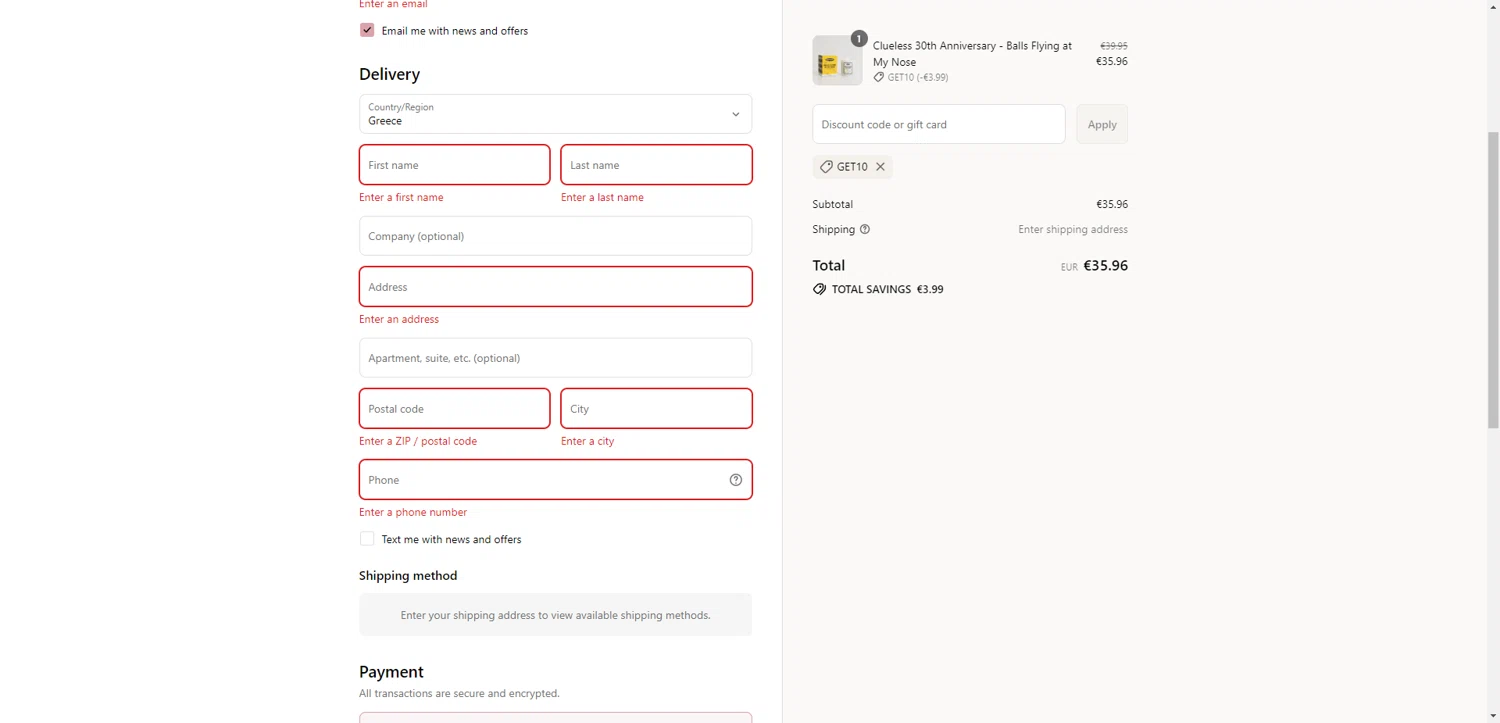 Literie Candle promo code screenshot showing code GET10 applied at Literie Candle checkout page. Uploaded by SimplyCodes community member ValiantAce1810 on Aug 21, 2025