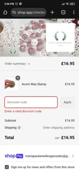 AUGPAYDAY15 coupon verification screenshot