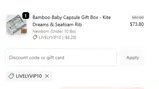 Little & Lively coupon verification screenshot