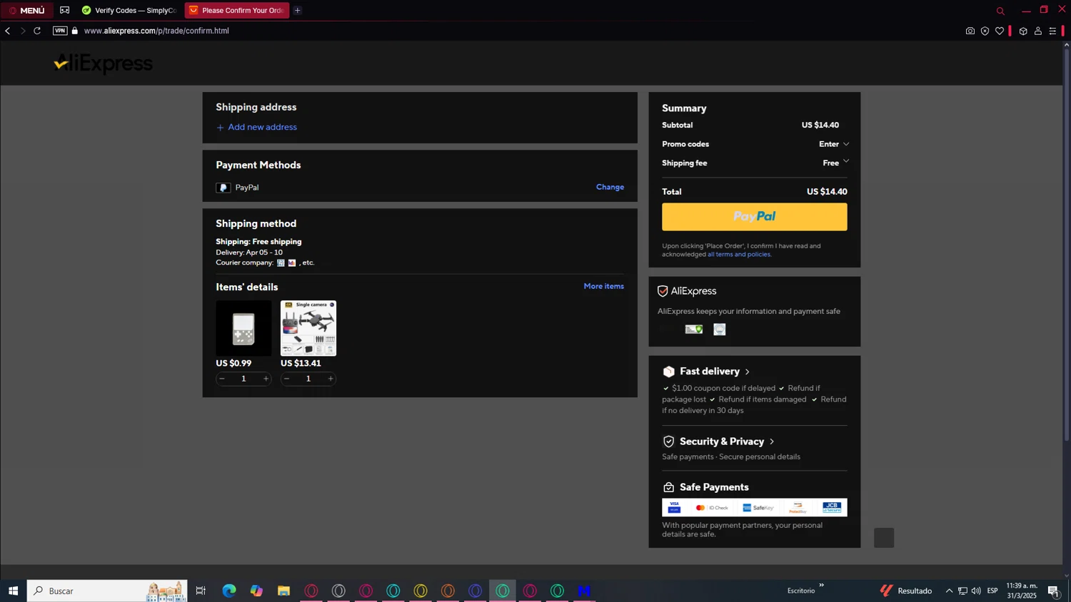 LITTLEBOT promo code screenshot showing code 10OFF applied at LITTLEBOT checkout page. Uploaded by SimplyCodes community member DealCaptain7241 on Mar 31, 2025