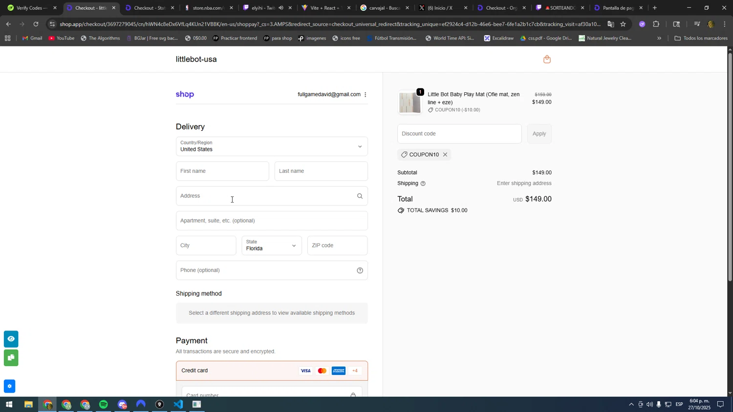 LITTLEBOT promo code screenshot showing code COUPON10 applied at LITTLEBOT checkout page. Uploaded by SimplyCodes community member SOOOOOOOOOOOOOOOOOOOOOOO on Oct 27, 2025