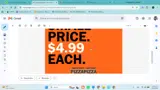 Little Caesars coupon verification screenshot