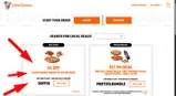 Little Caesars coupon verification screenshot